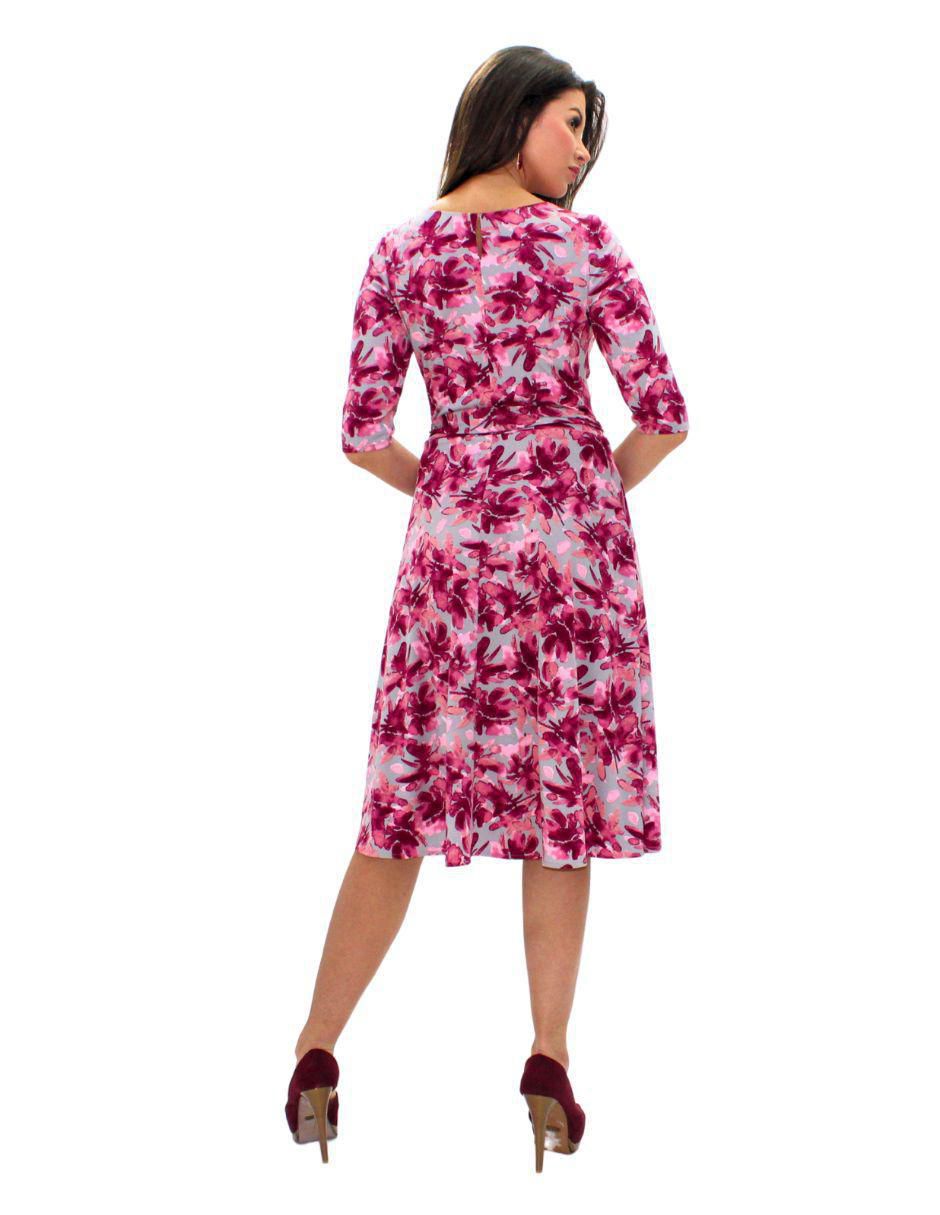Vestido midi casual para mujer