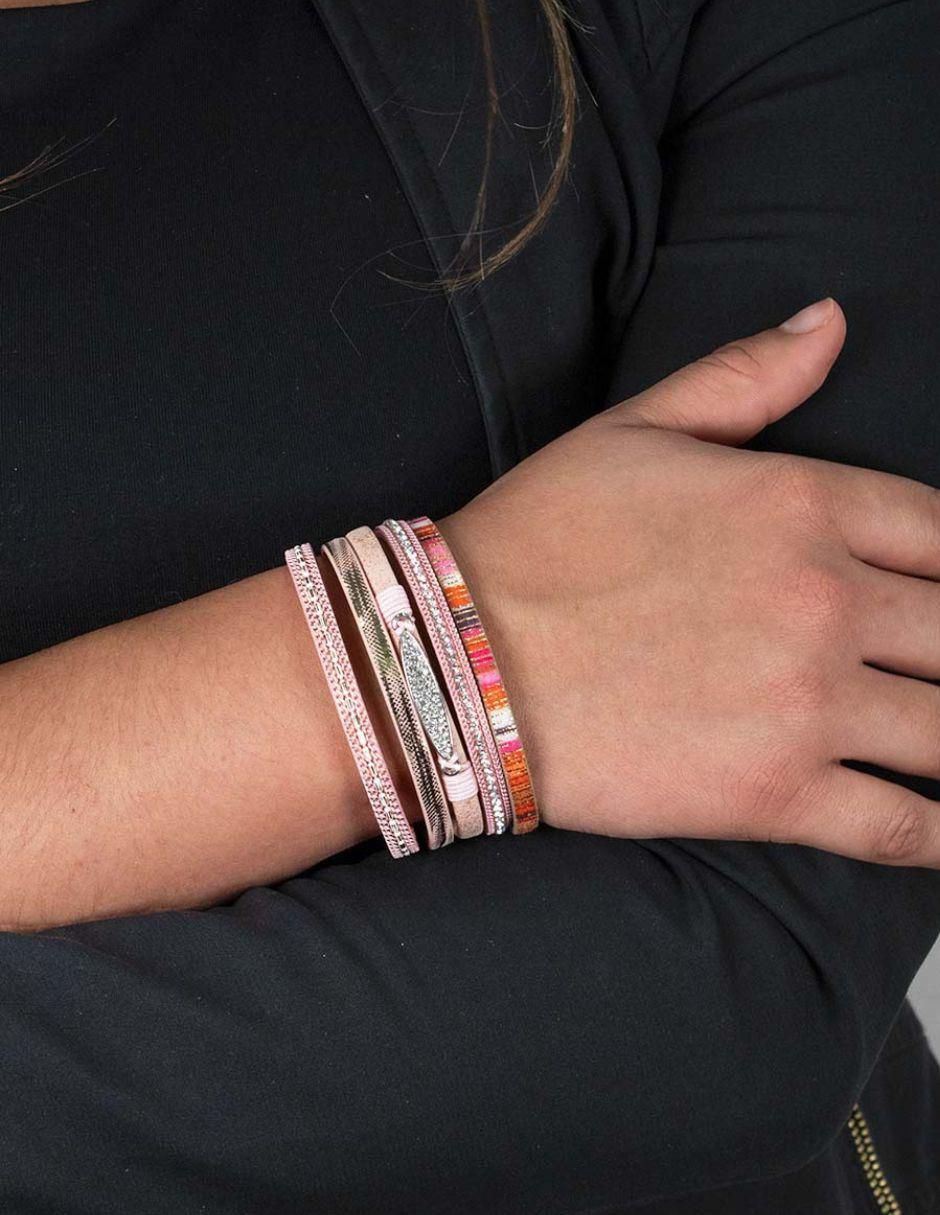 Brazalete Glam acabado brillante 4