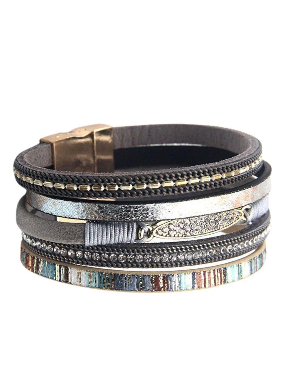 Brazalete Glam acabado brillante Brazalete Glam acabado brillante