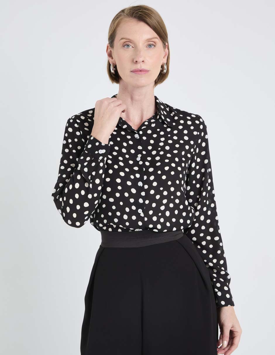 Blusa manga larga para mujer 1