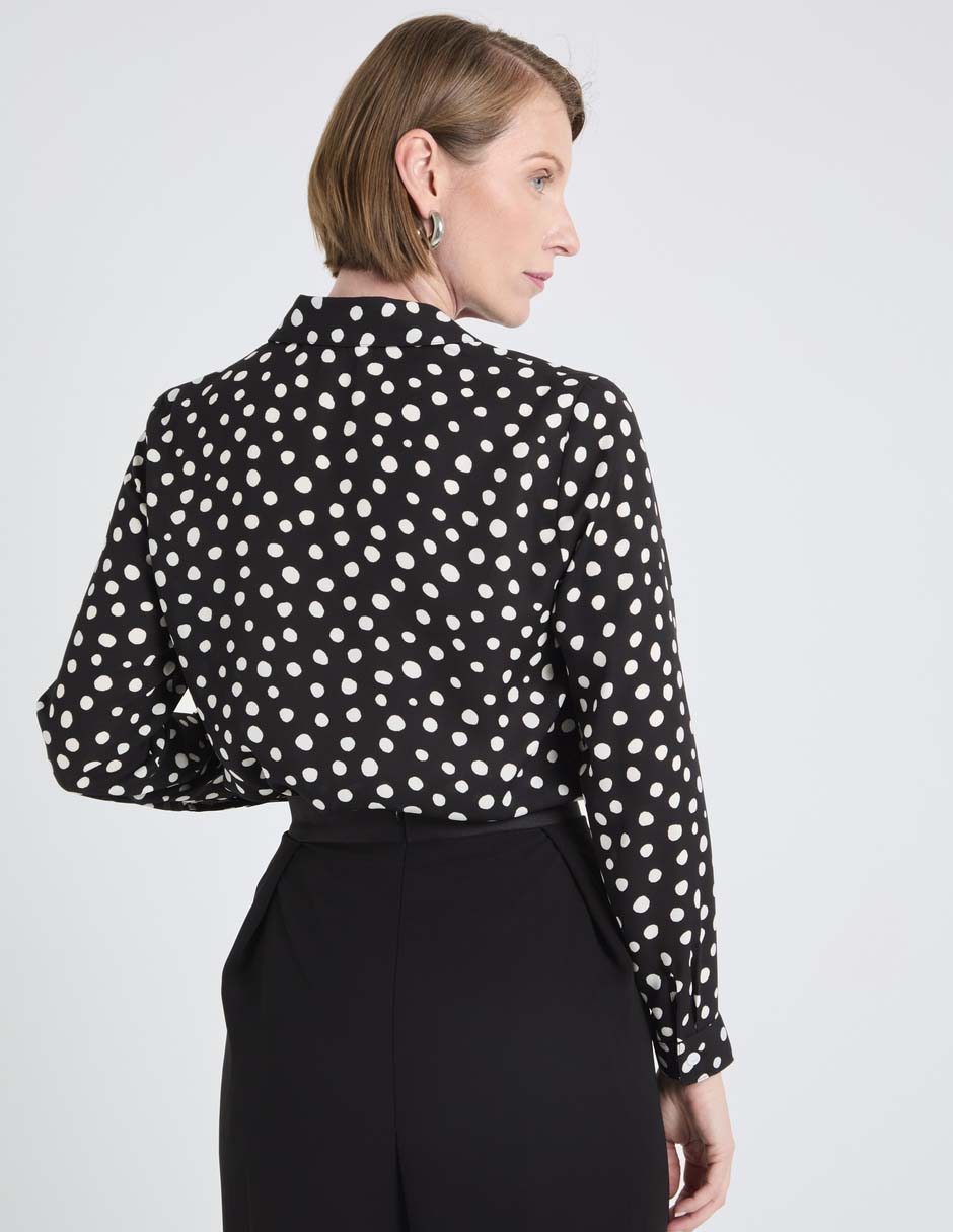 Blusa manga larga para mujer 6
