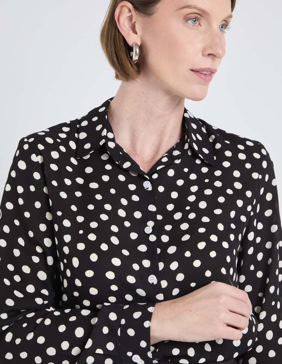 Blusa manga larga para mujer 8