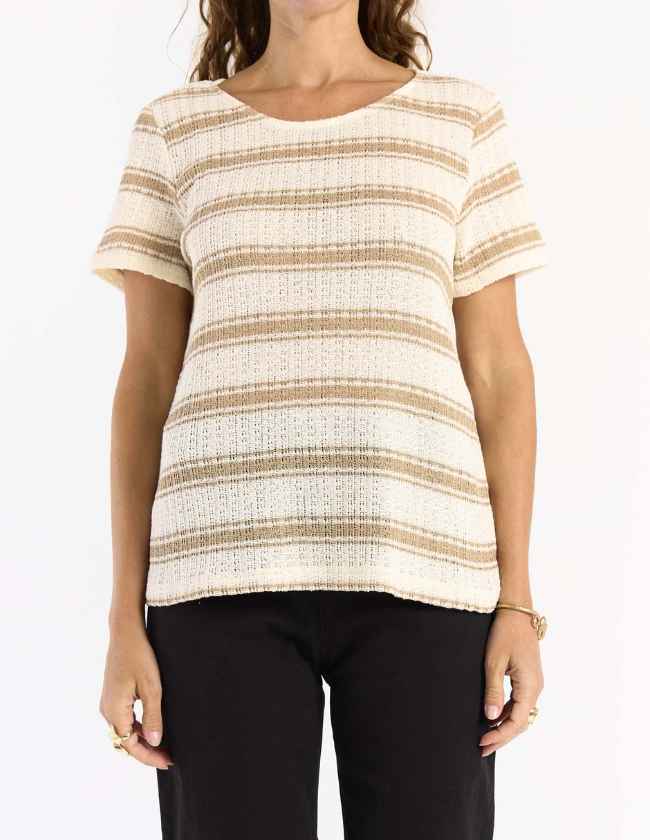 Playera manga corta cuello redondo mujer 3