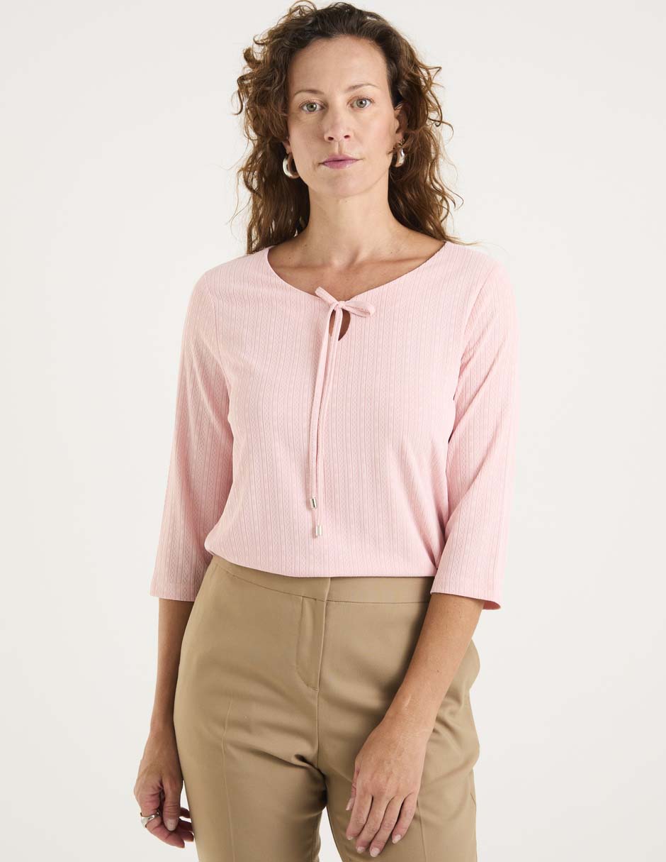 Blusa manga 3/4 para mujer 1