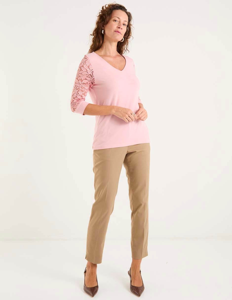Blusa manga 3/4 para mujer 6