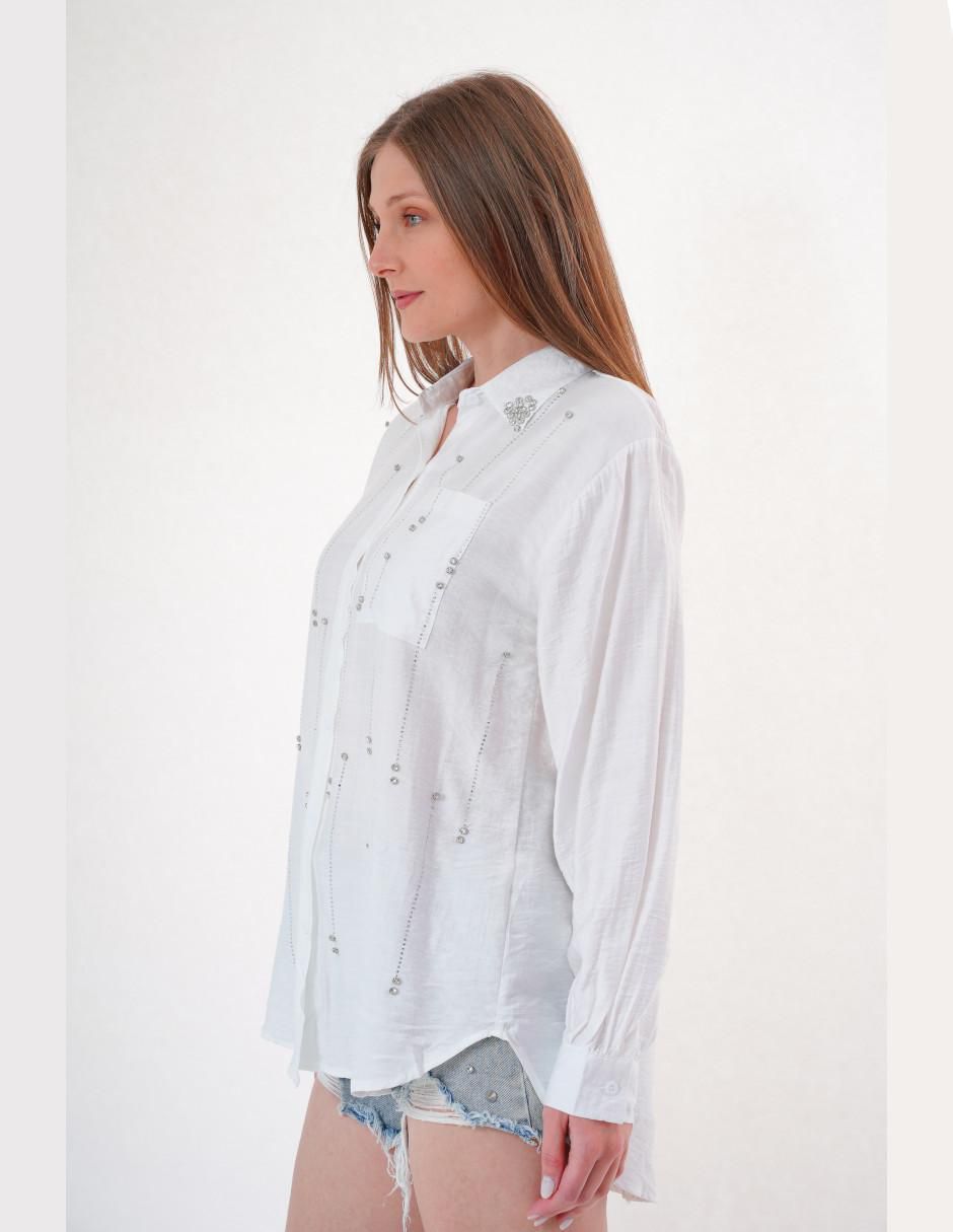 Blusa manga larga para mujer 3