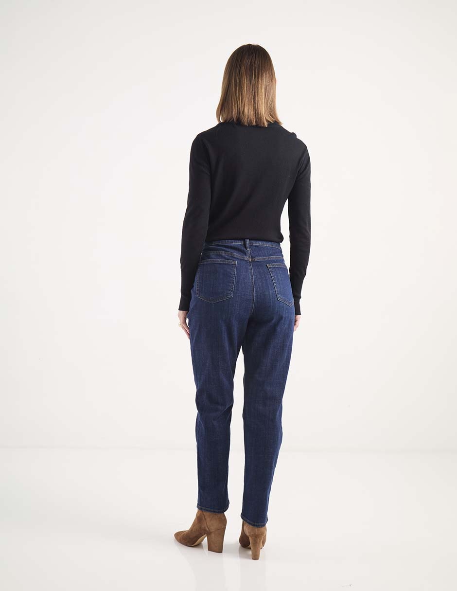 Jeans straight para mujer 5