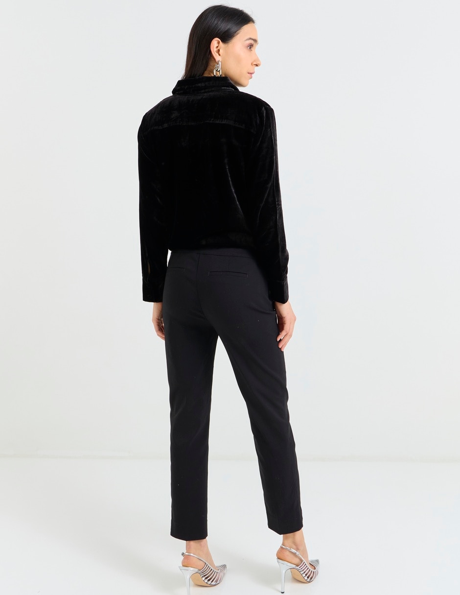 Pantalón de vestir slim para mujer 5
