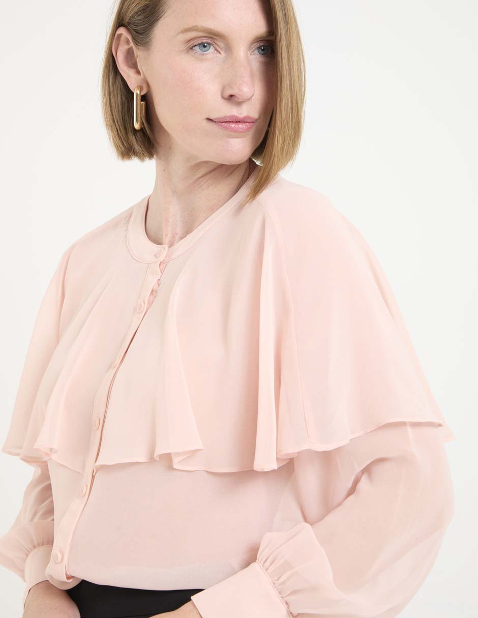 Blusa manga larga para mujer 4