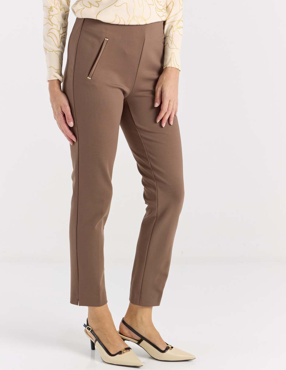 Pantalón de vestir slim para mujer 1