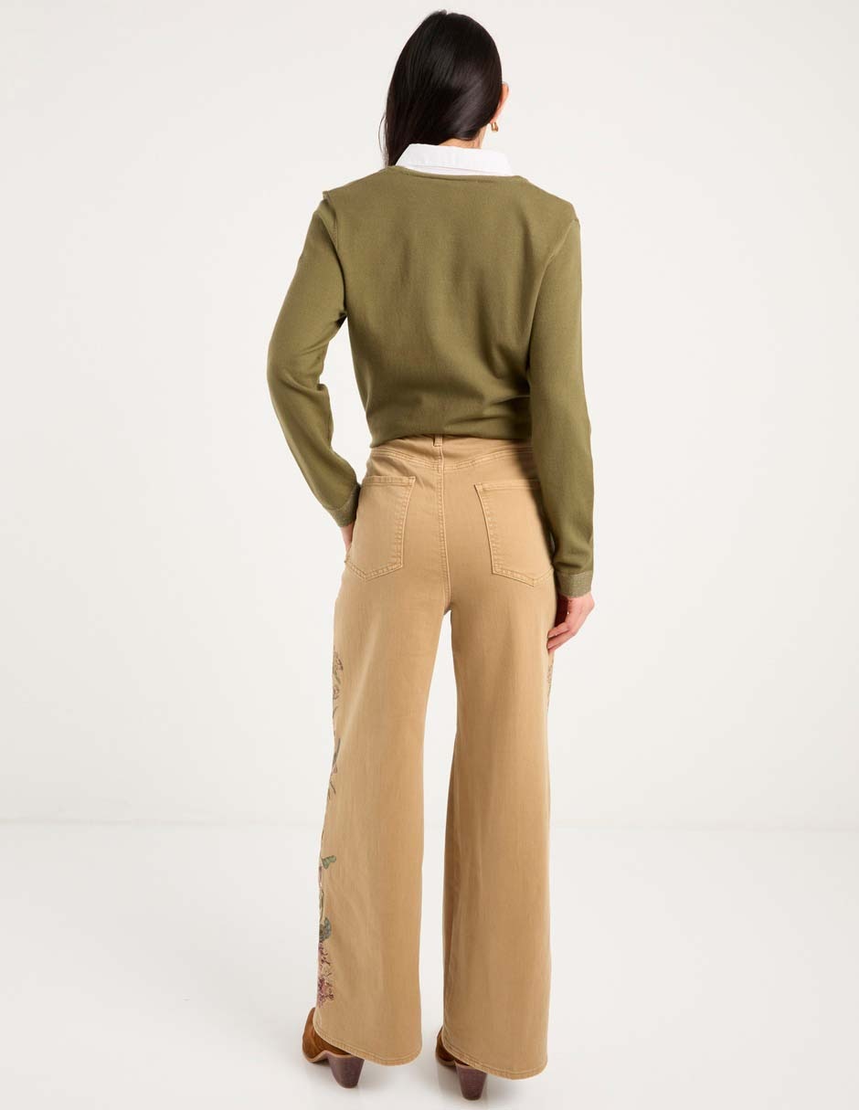 Jeans amplio para mujer 5