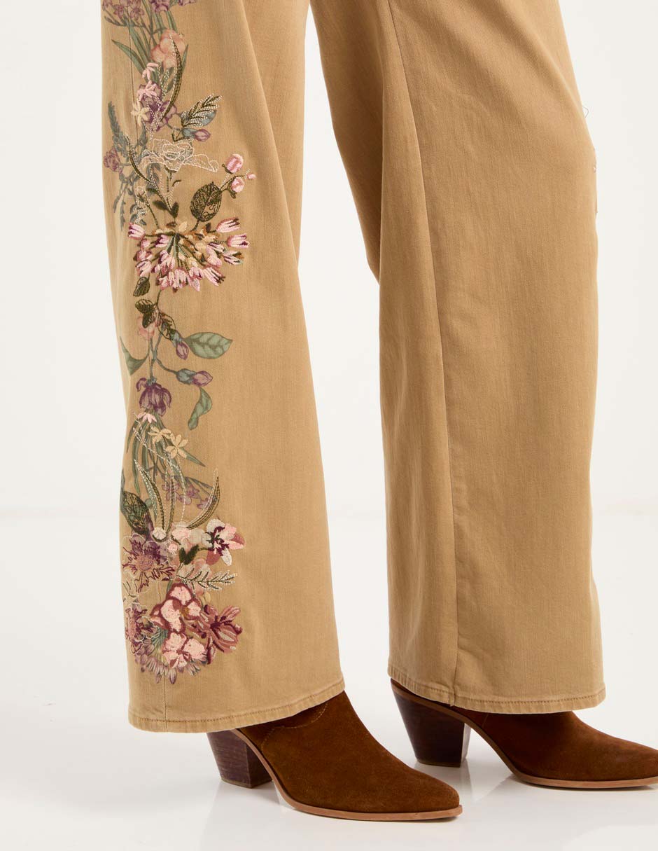 Jeans amplio para mujer 7