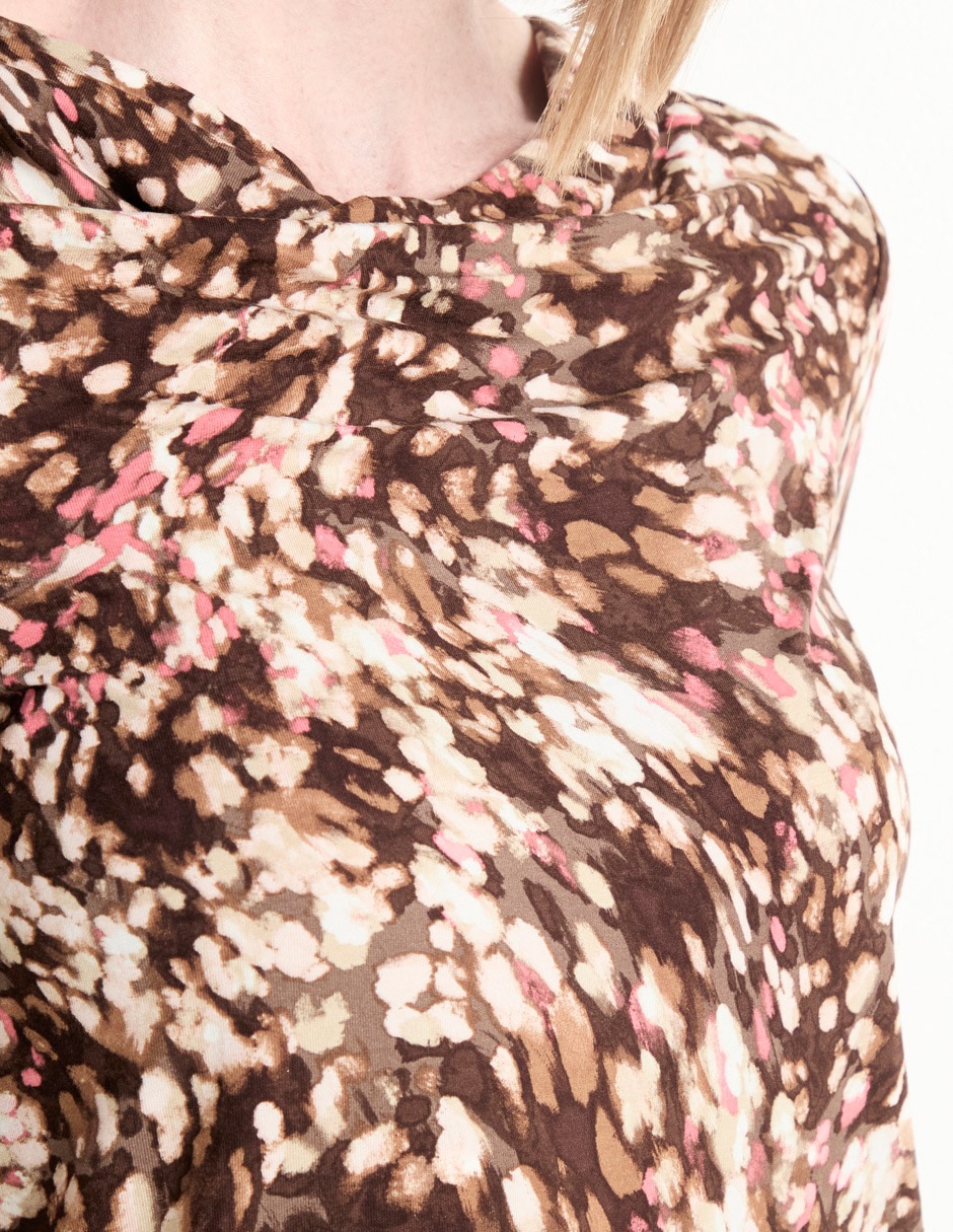 Blusa manga larga para mujer