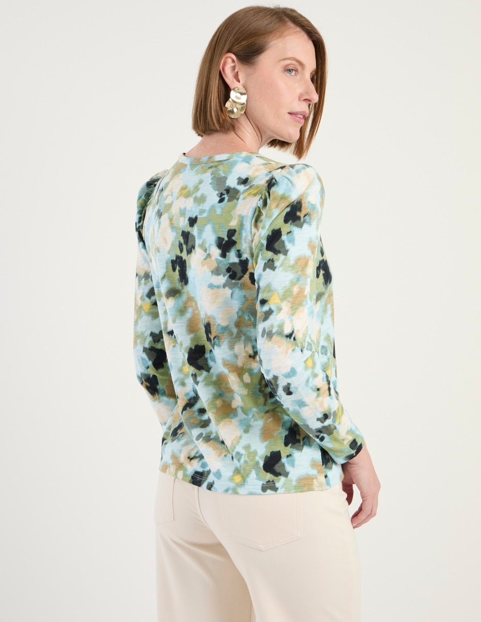 Blusa manga larga para mujer 5