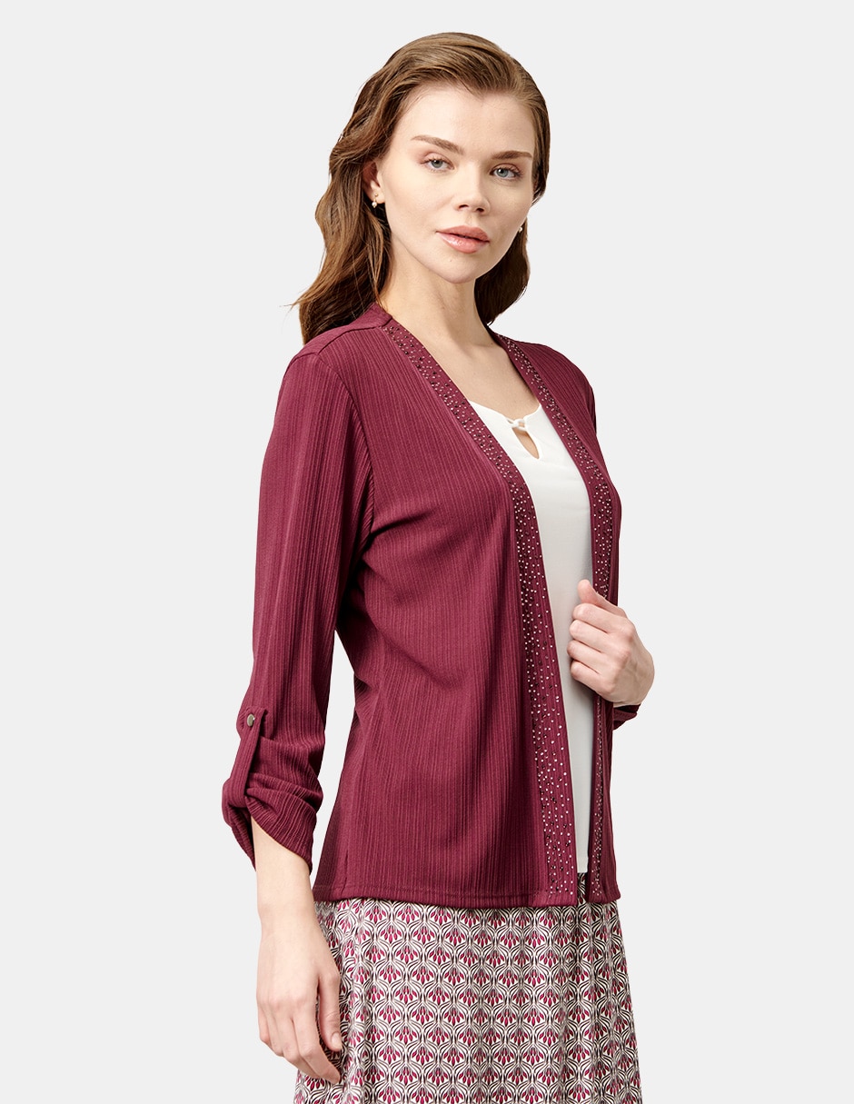 Blusa manga 3/4 para mujer