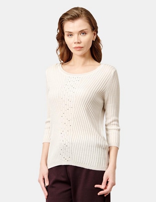 Blusa manga 3/4 para mujer