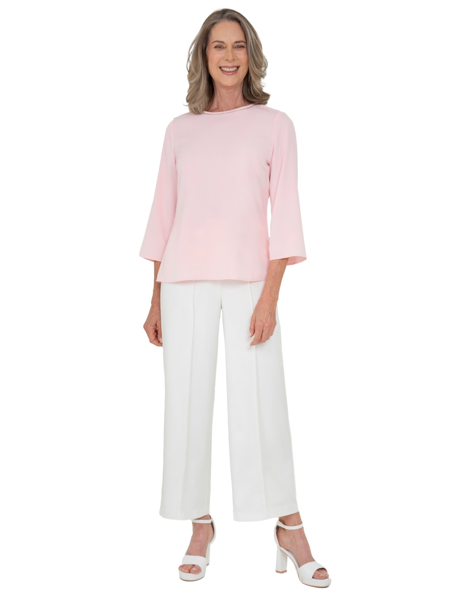 Blusa manga 3/4 para mujer 5