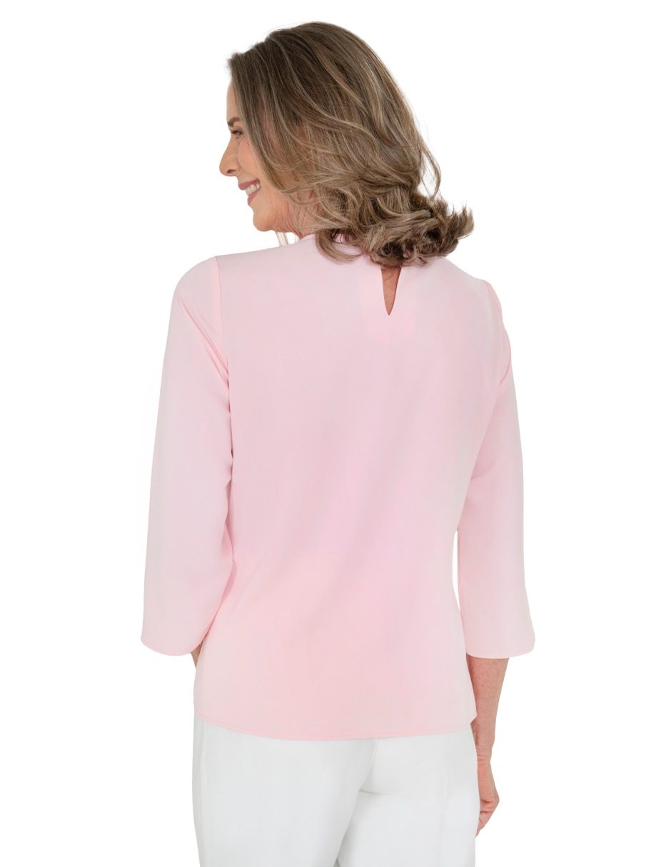Blusa manga 3/4 para mujer 6