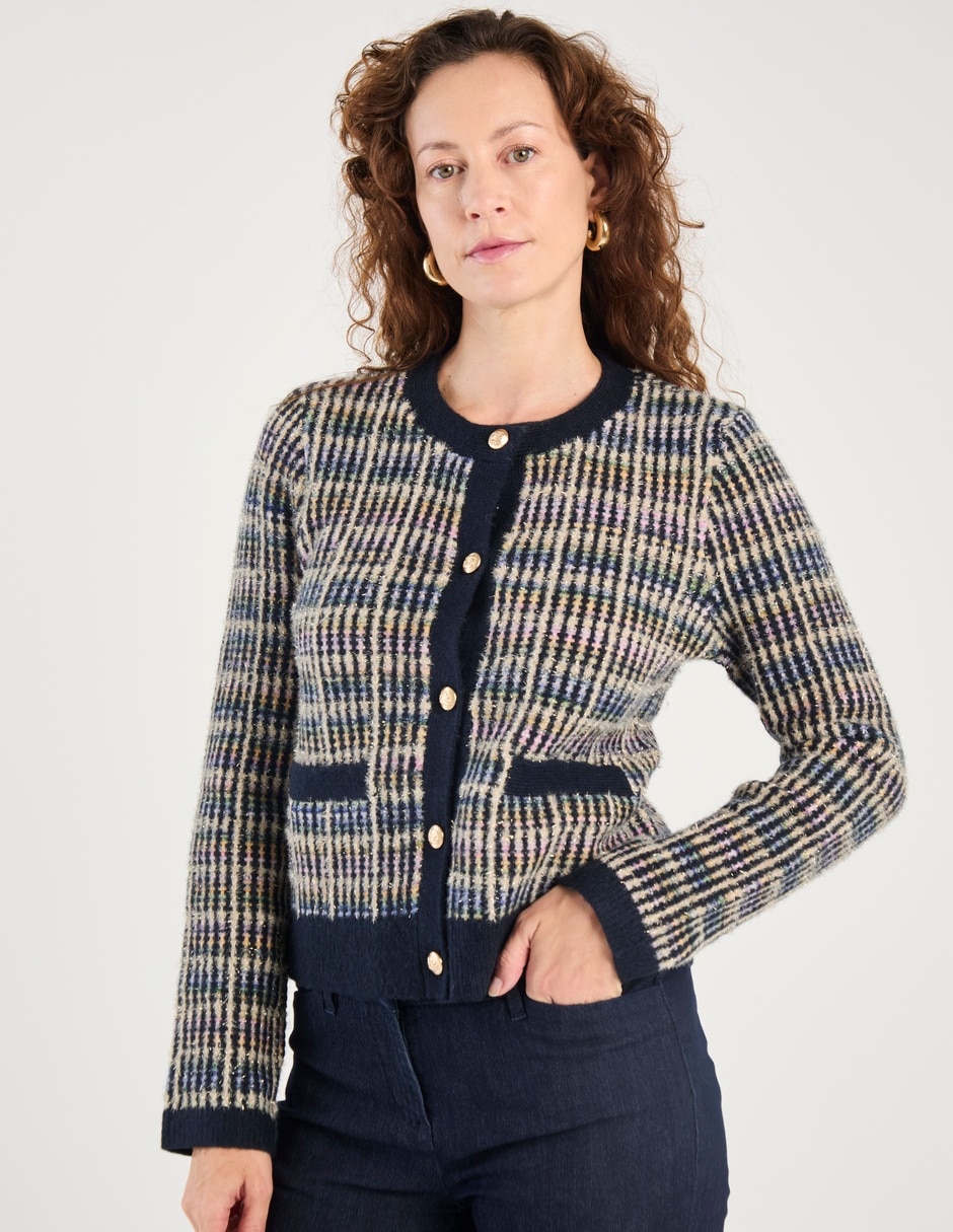 Suéter cuello redondo para mujer 1