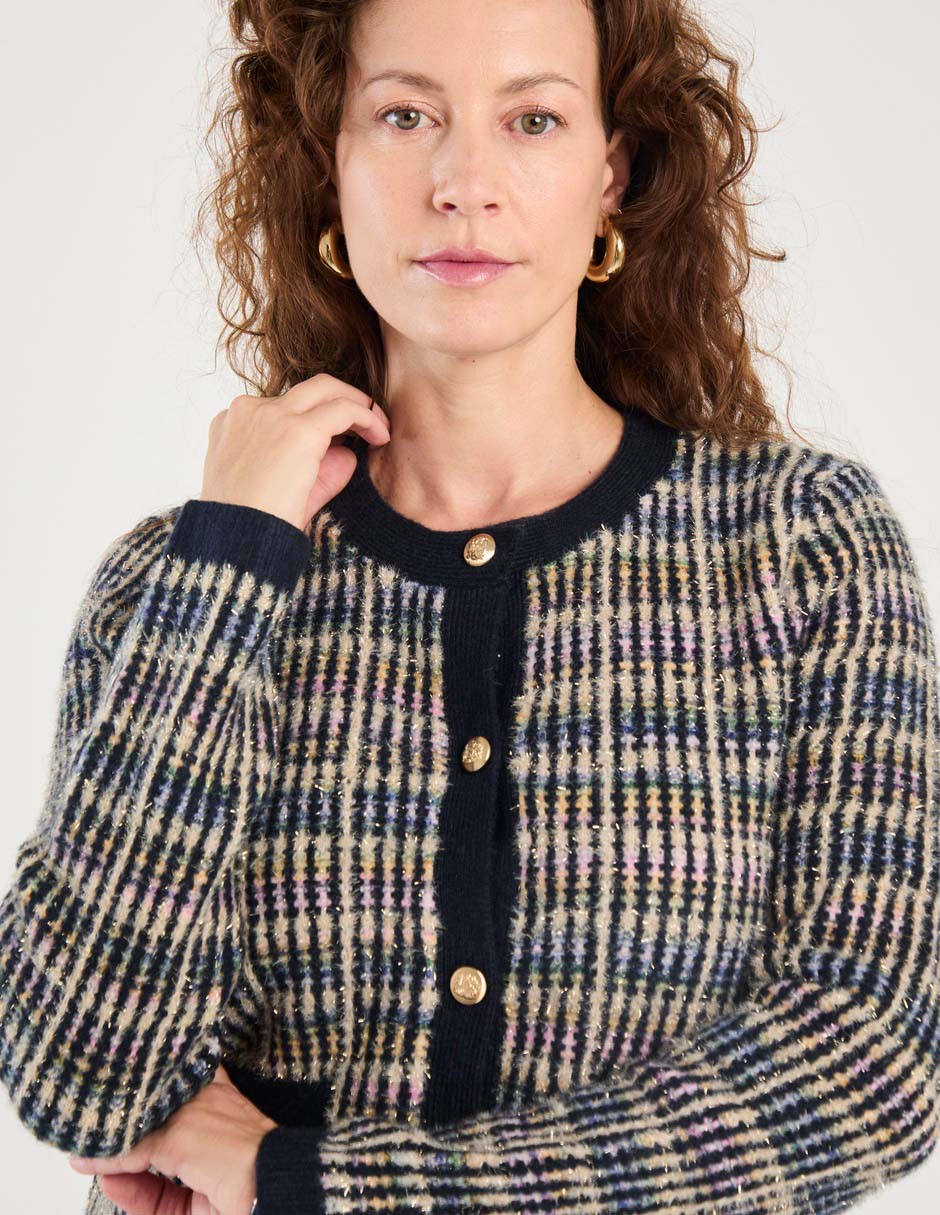 Suéter cuello redondo para mujer 8
