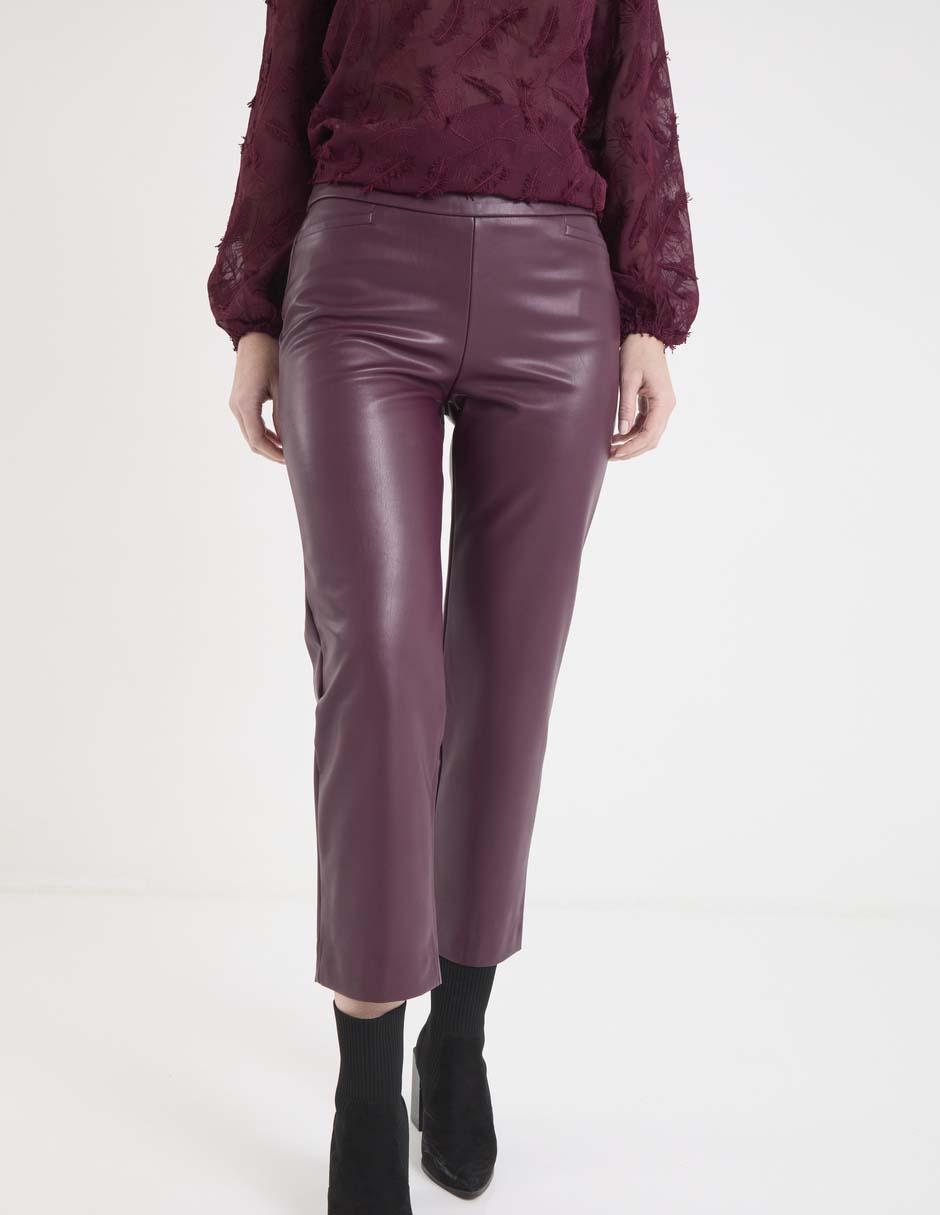 Pantalón capri straight para mujer 1
