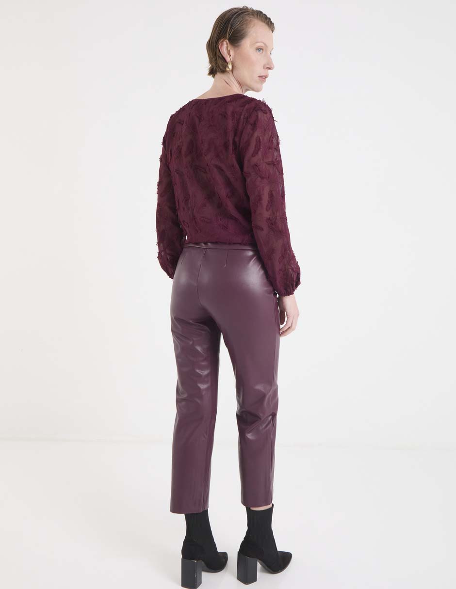 Pantalón capri straight para mujer 5