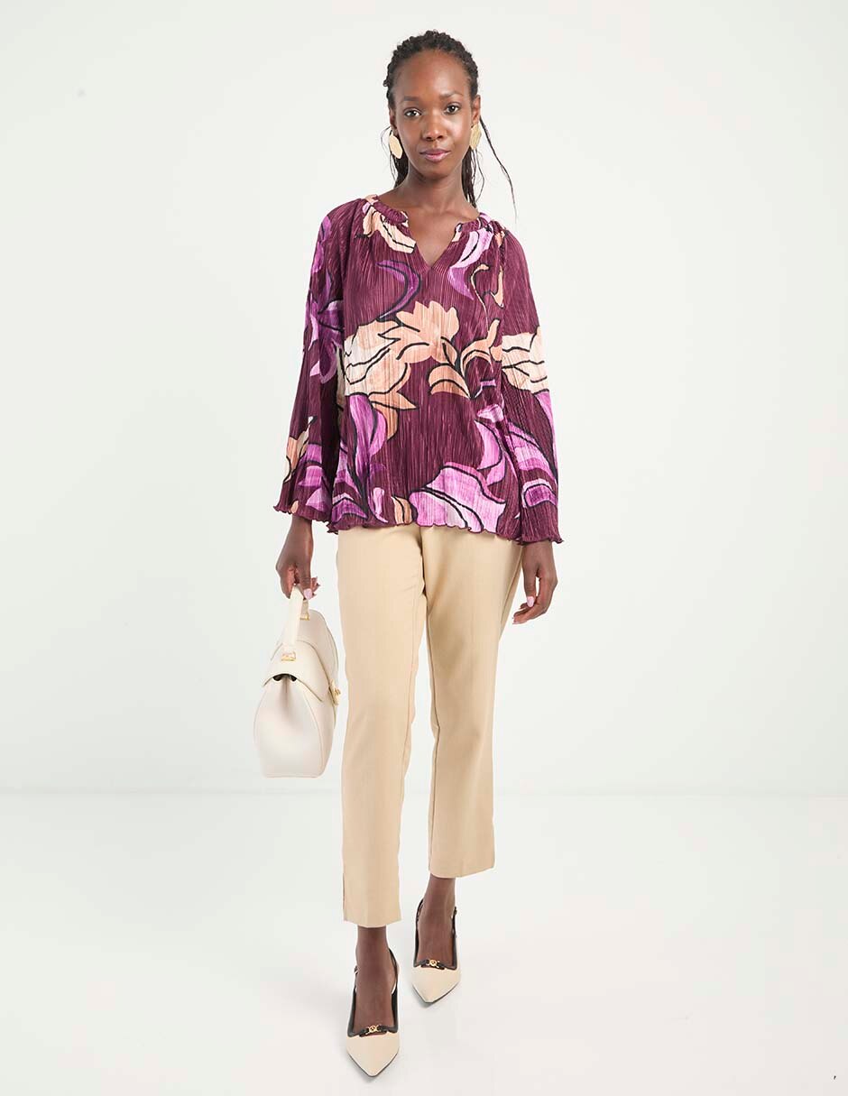 Blusa manga larga para mujer 2