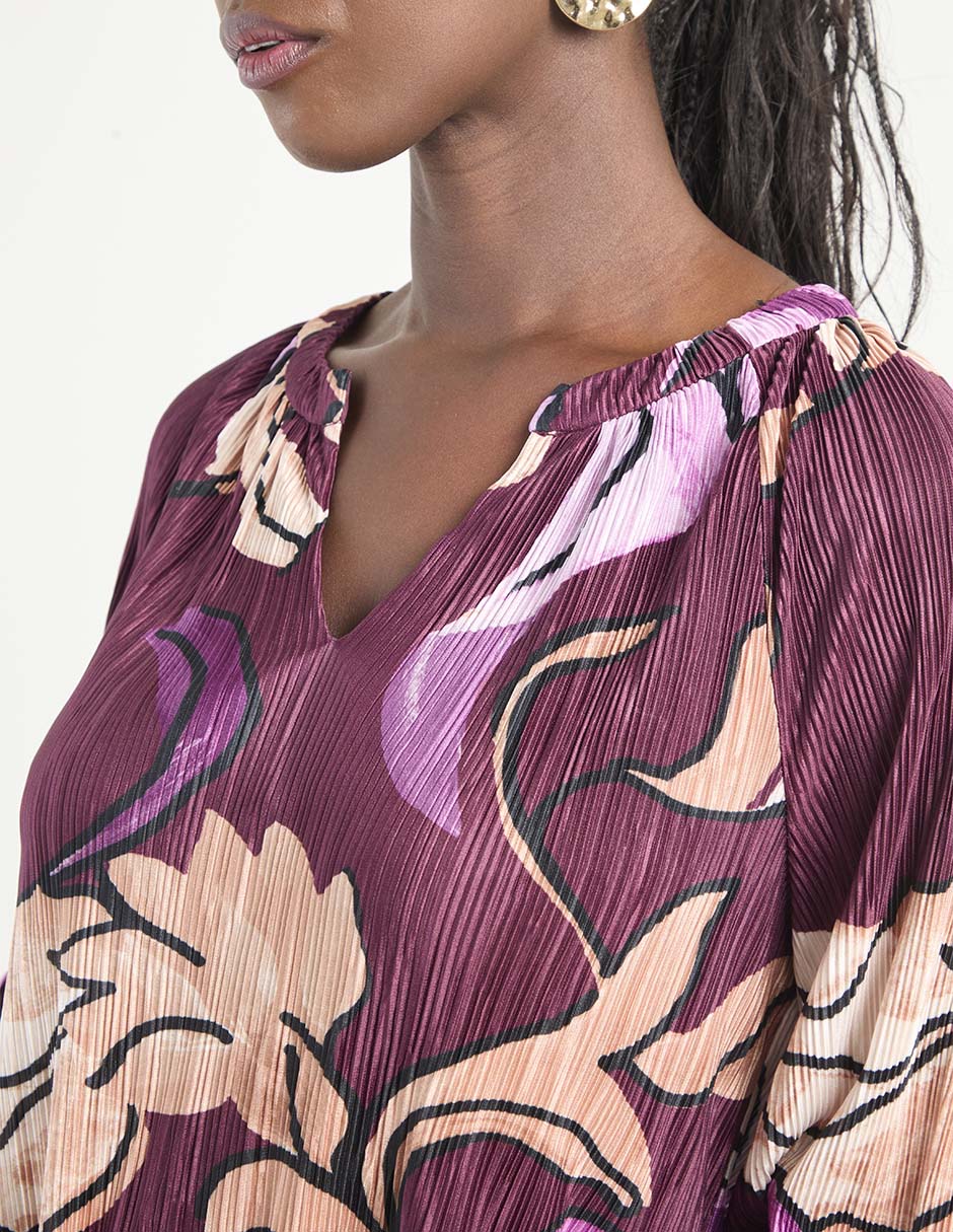Blusa manga larga para mujer 4