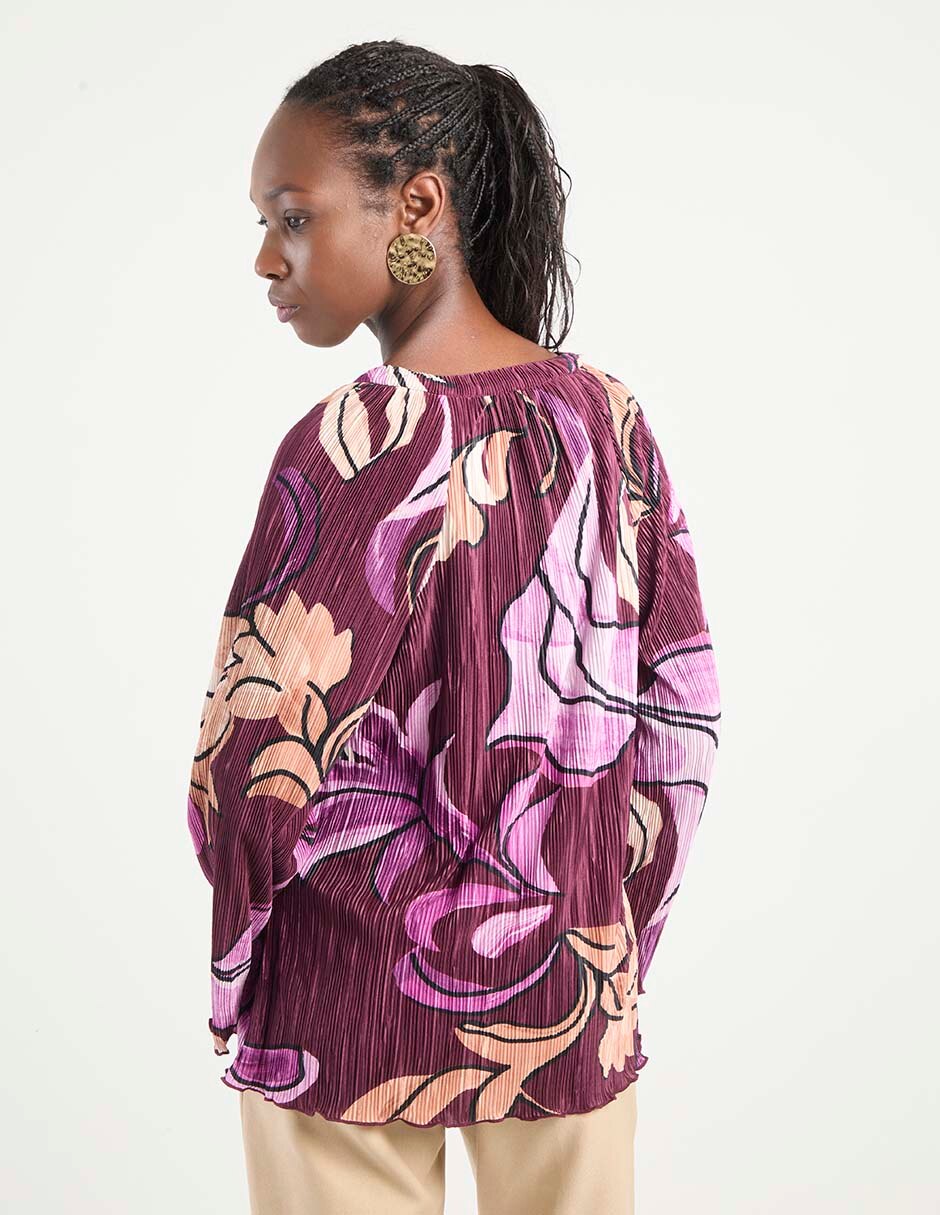 Blusa manga larga para mujer 5