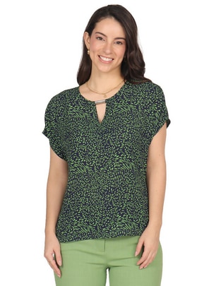 Blusa manga corta para mujer Blusa manga corta para mujer