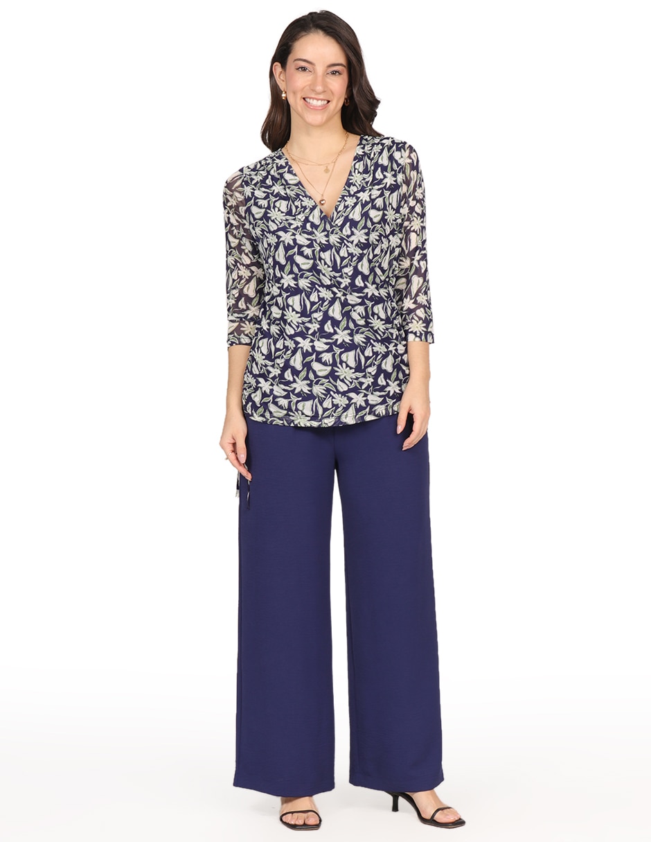 Blusa manga 3/4 para mujer 2