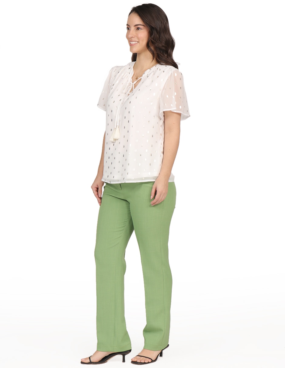 Blusa manga corta para mujer 2