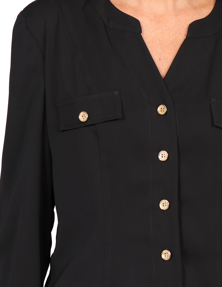 Blusa Duplan manga larga para mujer