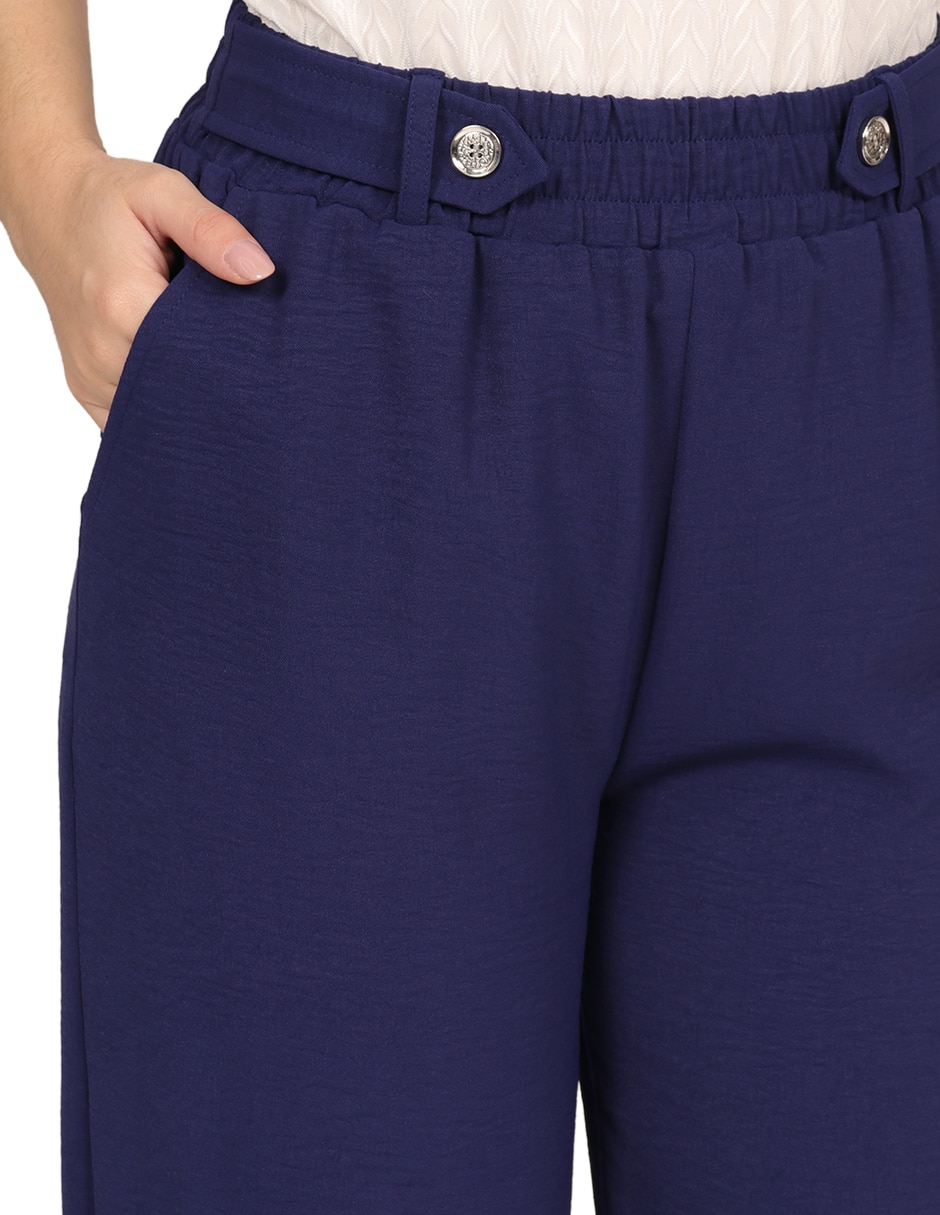 Pantalón chino slim para mujer 4