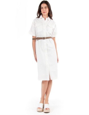 Vestido a la rodilla casual para mujer Vestido a la rodilla casual para mujer