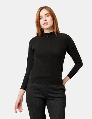 Blusa manga larga para mujer