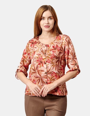 Blusa manga 3/4 para mujer