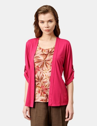 Blusa manga 3/4 para mujer