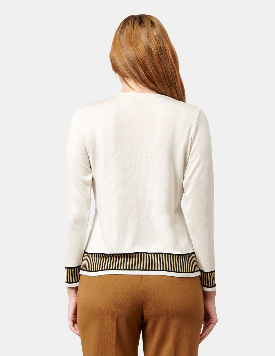 Blusa manga larga para mujer