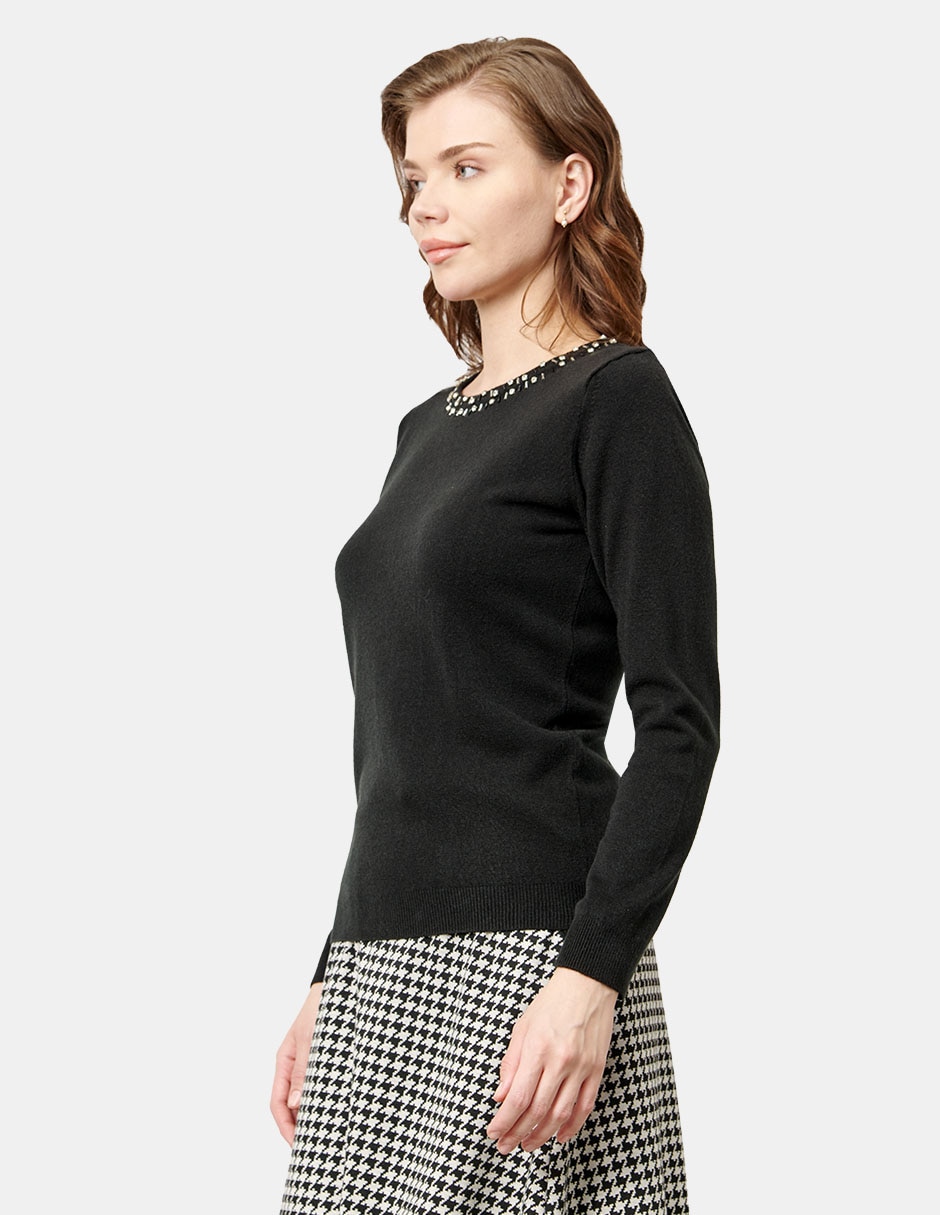 Blusa manga larga para mujer