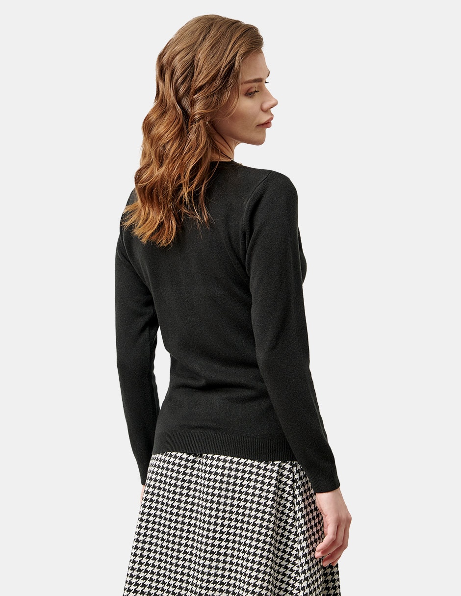 Blusa manga larga para mujer