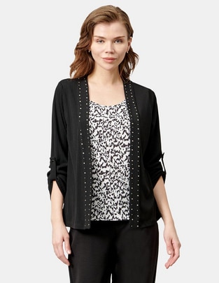 Blusa manga 3/4 para mujer
