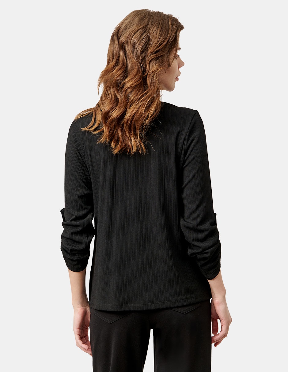 Blusa manga 3/4 para mujer