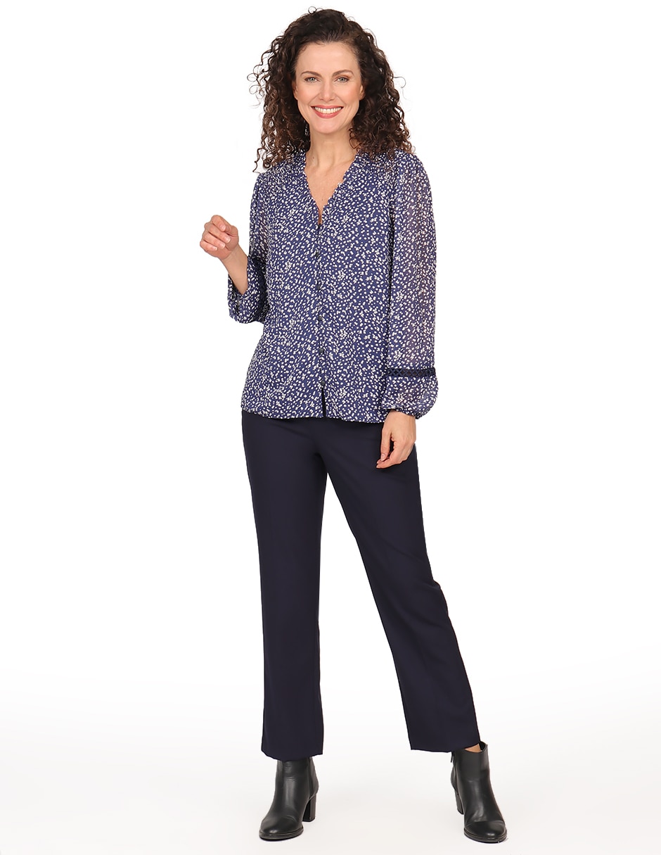 Blusa manga larga para mujer 2