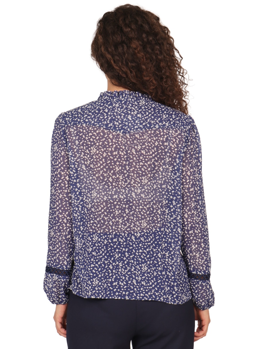 Blusa manga larga para mujer 6