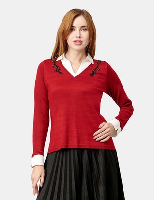 Blusa manga larga para mujer Blusa manga larga para mujer