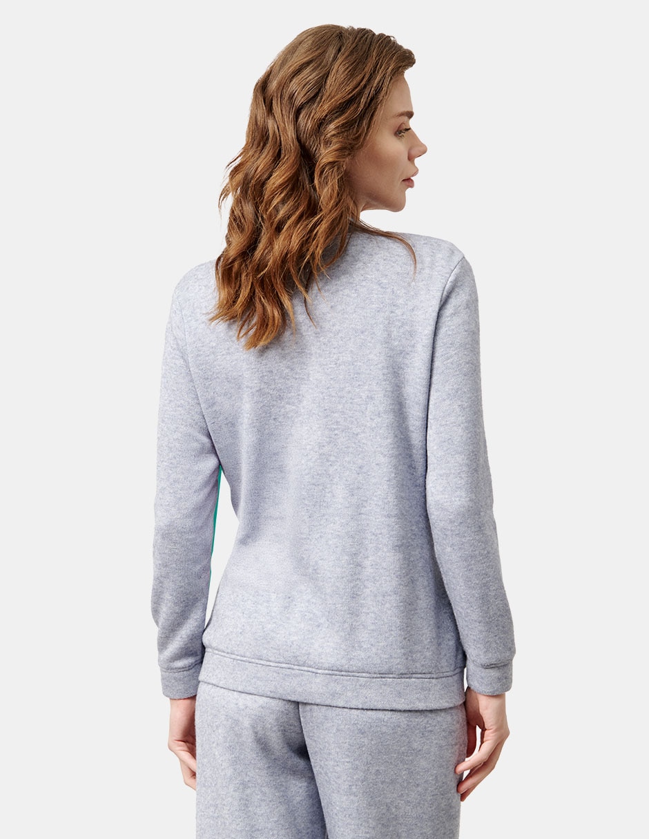 Sudadera con bolsillos para mujer