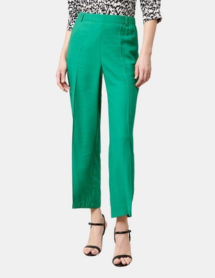 Pantalón de vestir straight para mujer
