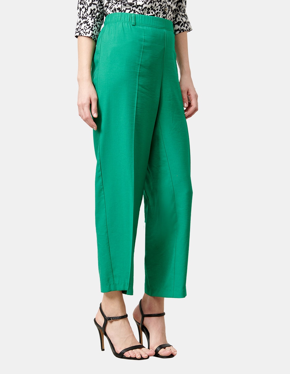 Pantalón de vestir straight para mujer