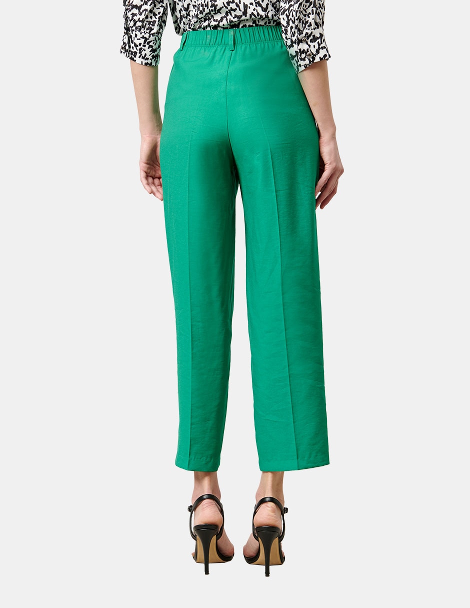 Pantalón de vestir straight para mujer